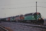 BNSF 7803 East